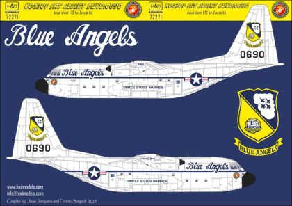 1:72 KC-130F FAT ALBERT 0690 BLUE ANGELS
