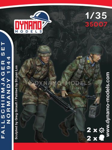 1:35 Fallschirmjager Set - Normandy 1944