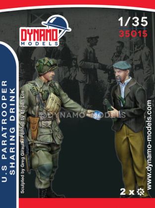 1:35 U.S. Paratrooper Sharing Drink