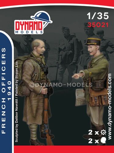 1:35 French Officers 1940