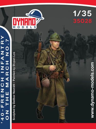 1:35 '40 - French Infantry On The March No.7
