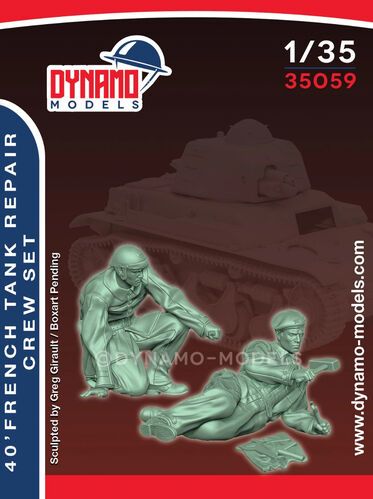 1:35 '40 - French Tank Repair Crew Set
