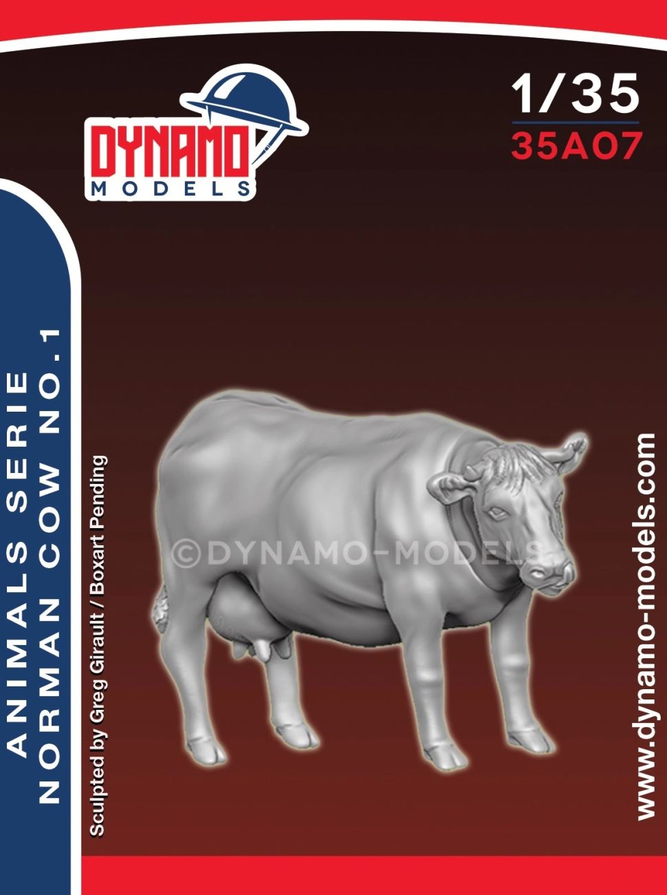 1:35 Animal Serie – Normand Cow No.1