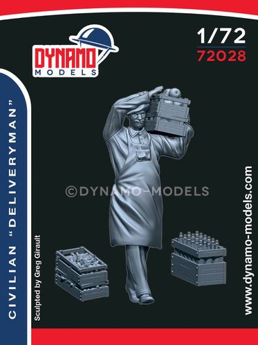 1:72 Civilian 'Delivery Man'