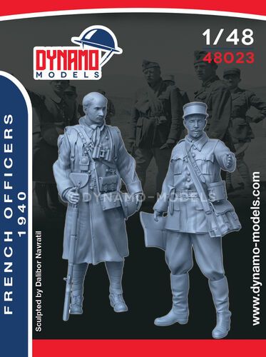 1:48 French Officers 1940