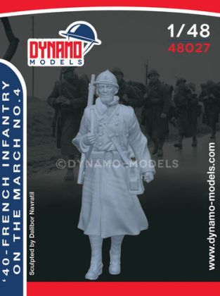 1:48 '40 - French Infantry On The March No.4