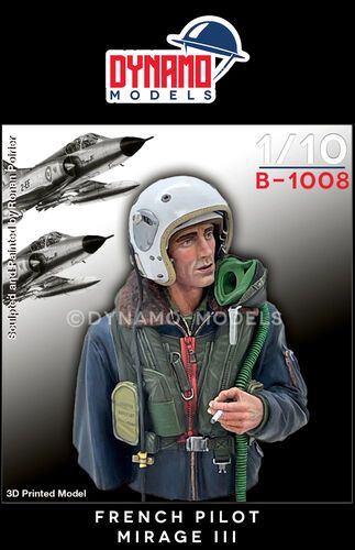 1:10 French Pilot - Mirage III
