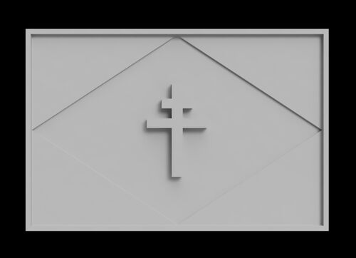 Forces Navales Francaises Libres Plaque 25mm