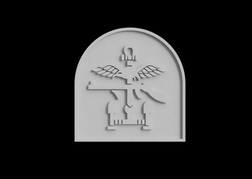 British Commando’s Plaque 25mm