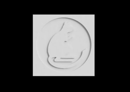 UK 7th Armoured Division - Desert Rats Plaque 25mm