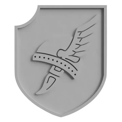 38th SS Grenadier Division Nibelungen Plaque 25mm