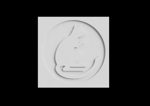 UK 7th Armoured Division - Desert Rats Plaque 40mm