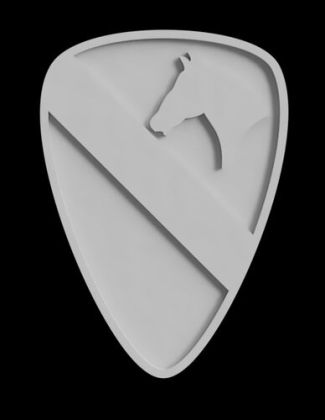 US 1st Cavalry Division Plaque 40mm