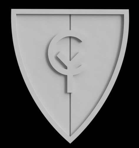 US 38th Infantry Division Plaque 40mm