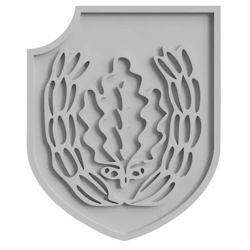 16th SS Panzergrenadier Division Reichsfuhrer-SS Plaque 40mm