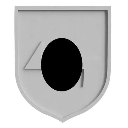 34th SS Volunteer Grenadier Division 'Landstorm Nederland' Plaque 40mm