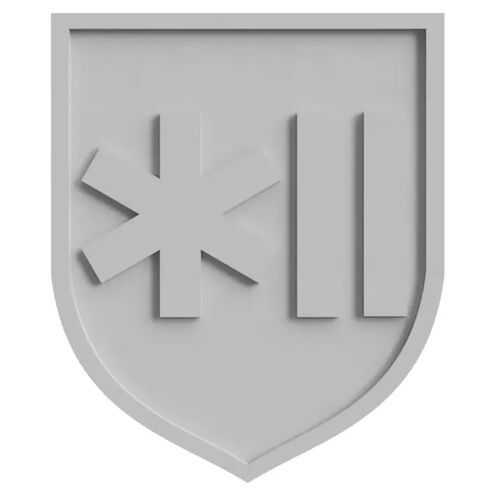 35th SS-Police Grenadier Division Plaque 40mm