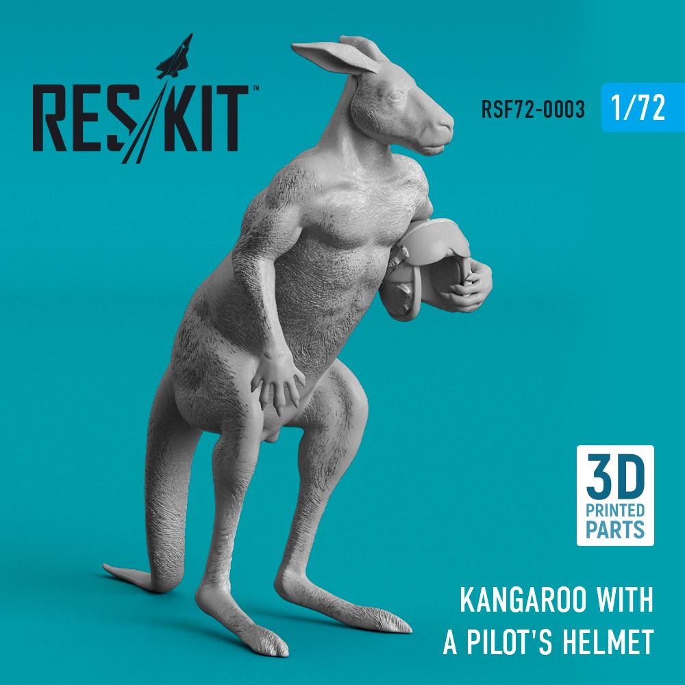 1:72 Kangaroo with a pilot's helmet