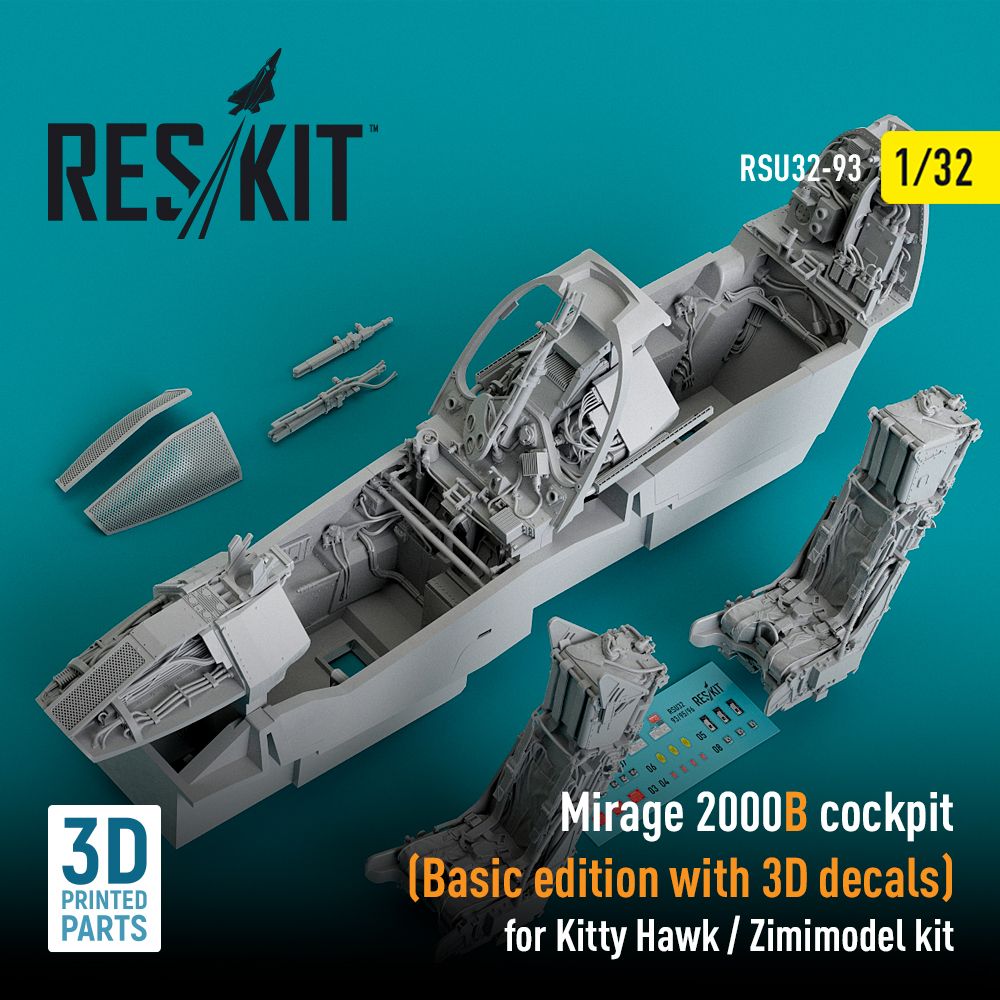 1:32 Mirage 2000B cockpit