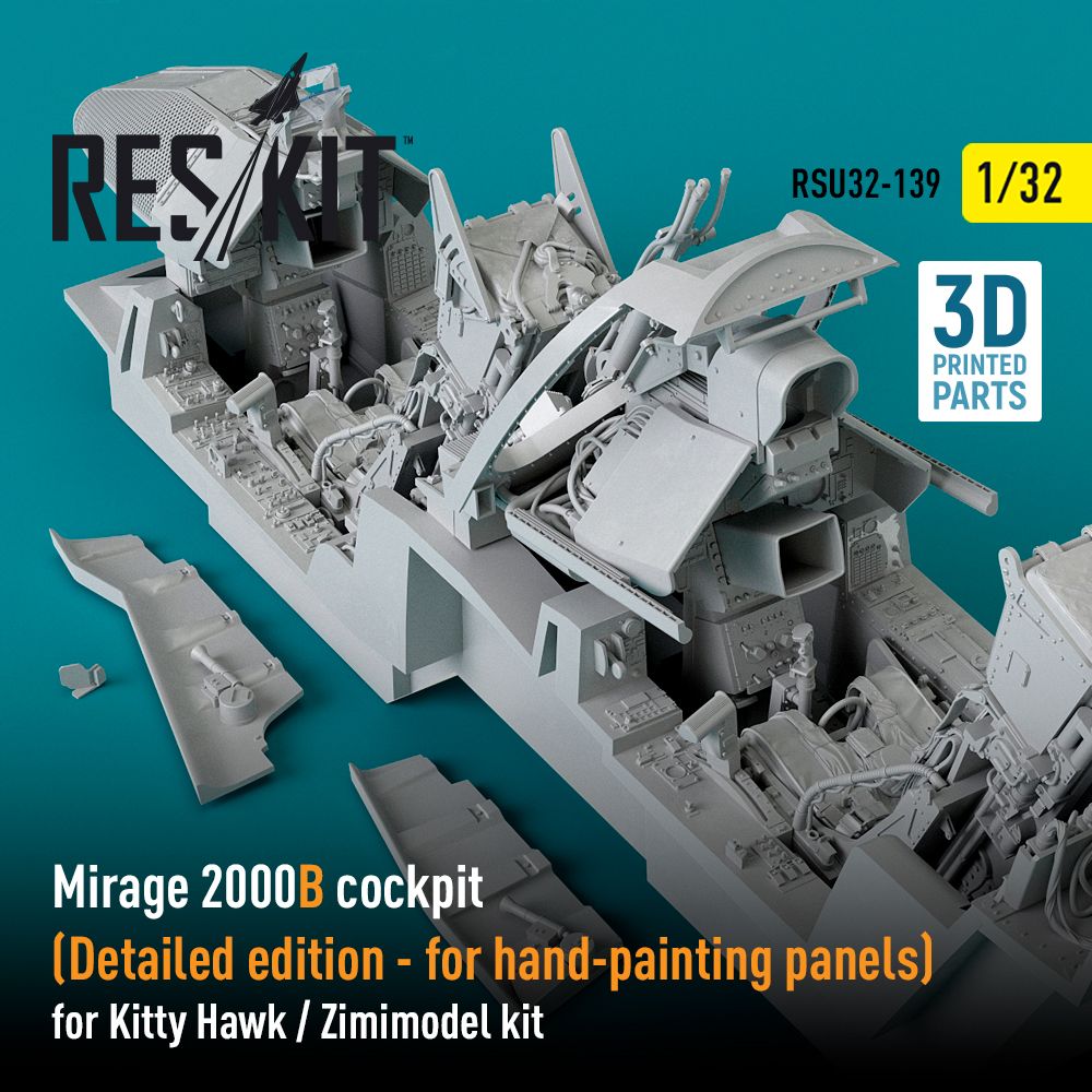1:32 Mirage 2000B cockpit (Detailed edition)