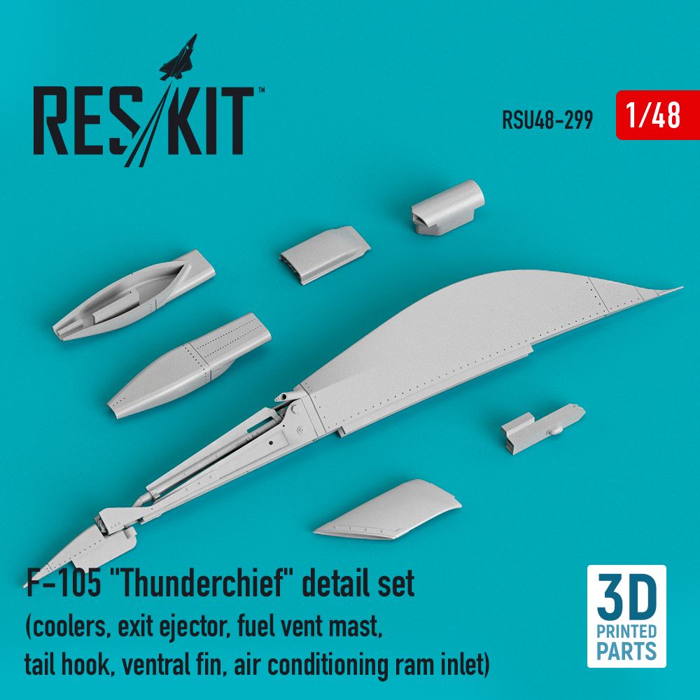 1:48 F-105D Thunderchief detail set
