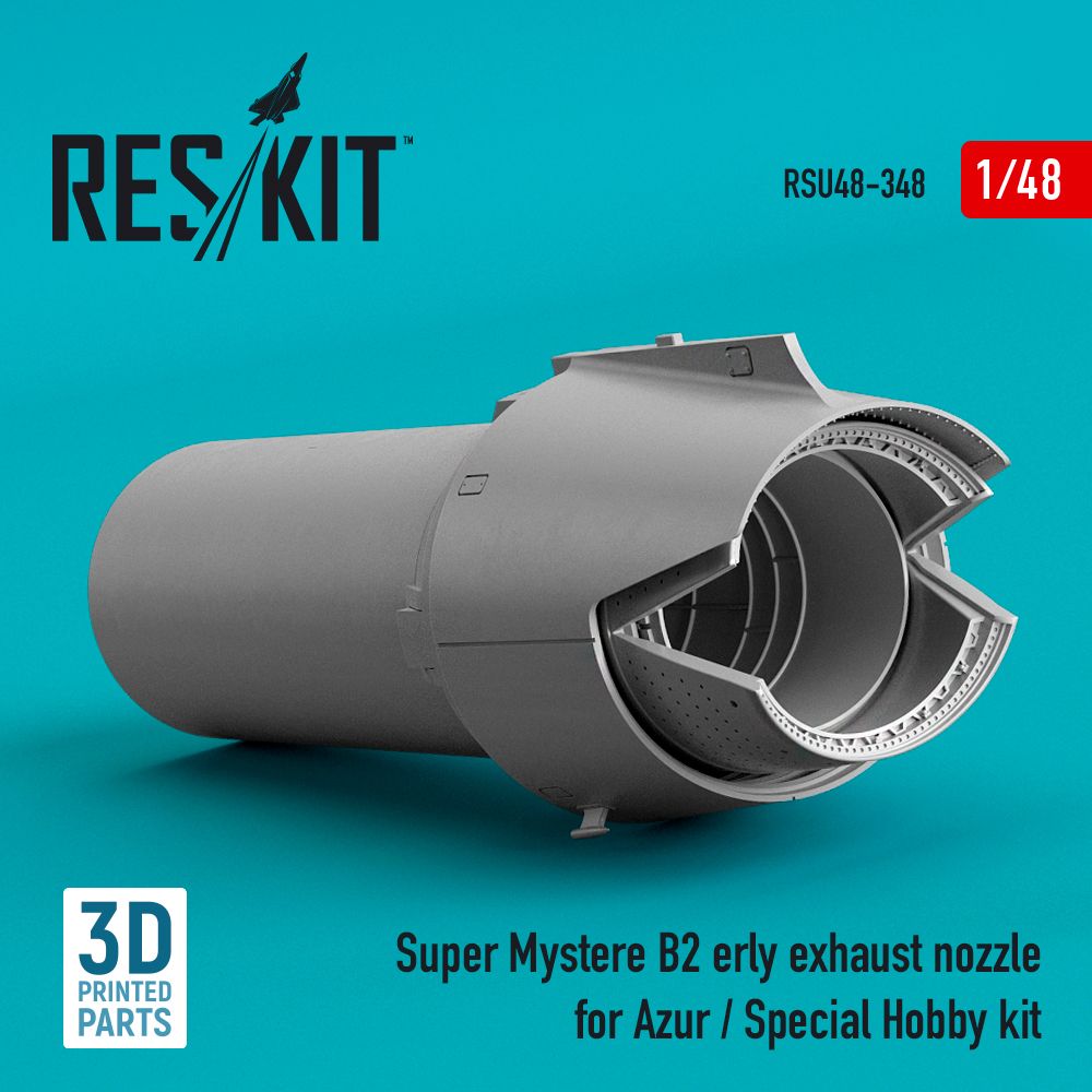 1:48 Super Mystere B2 early exhaust nozzle
