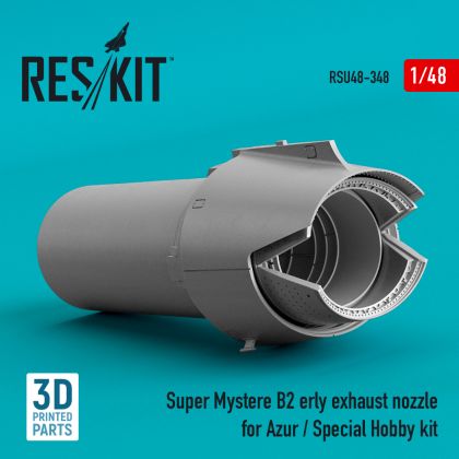 1:48 Super Mystere B2 early exhaust nozzle