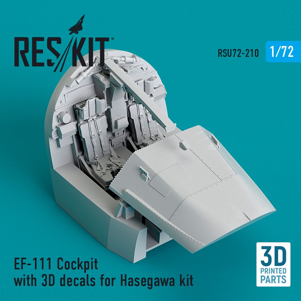 1:72 EF-111 Cockpit with 3D decals