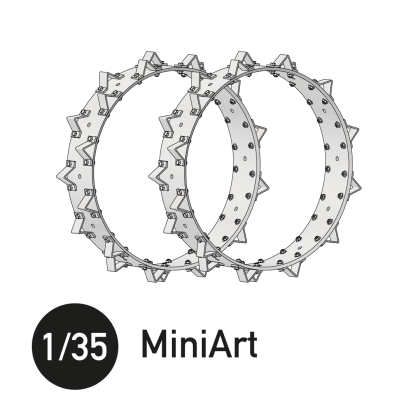 1:35 German Agricultural Tractor D8500 Steel Wheels