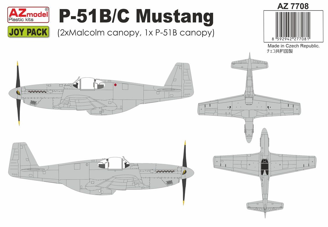 1:72 P-51B/C Mustang JOYPACK