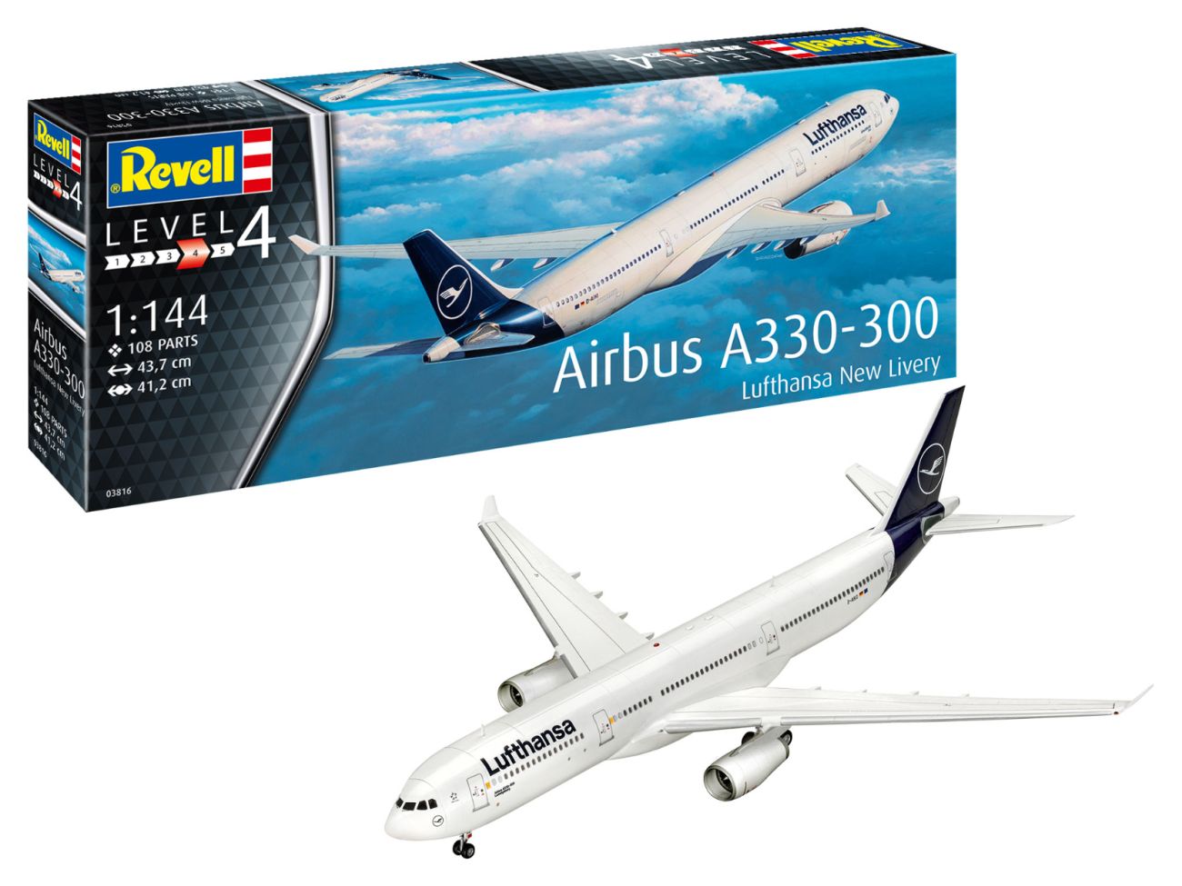 1:144 Airbus A330-300 - Lufthansa New Livery
