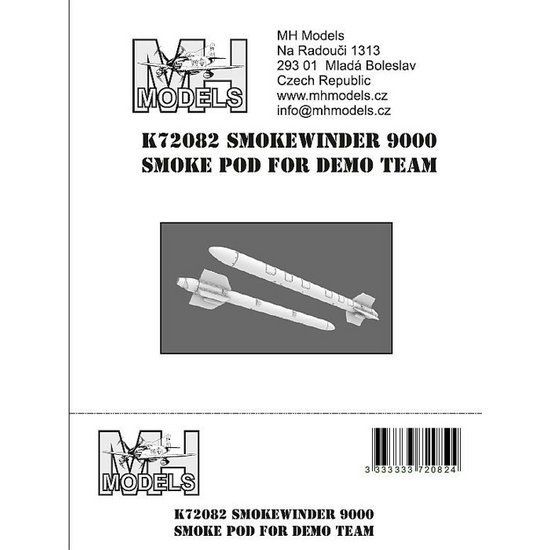 1:72 Smokewinder 9000 Smoke Pod for Demo team