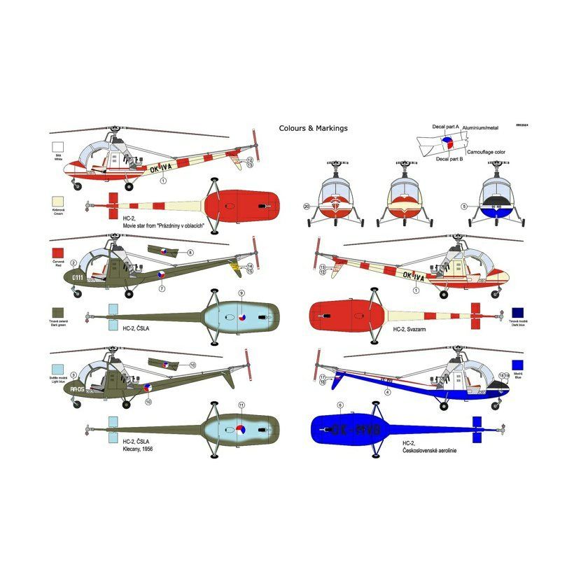 1:48 1:48 Aero HC-2 Heli Baby