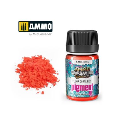 Pigment Fluor Coral Red