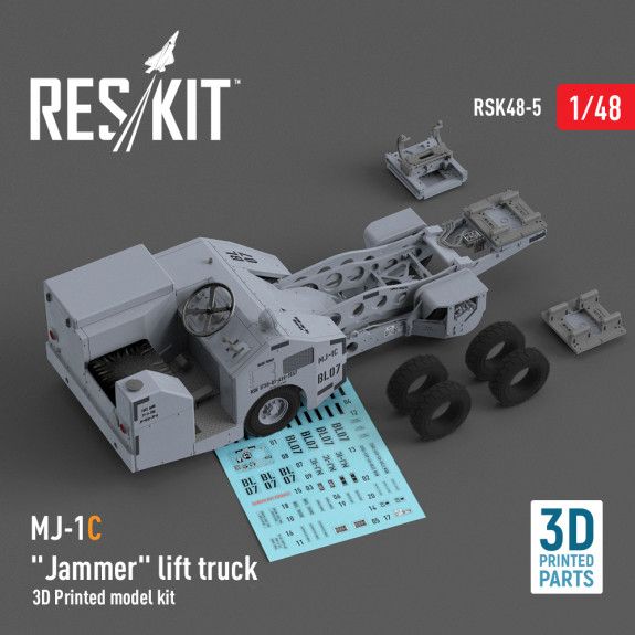 1:48 MJ-1C JAMMER LIFT TRUCK (3D PRINTED MODEL KIT)