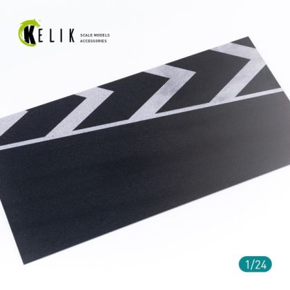 1:24 ASPHALT ROAD RACE TRACK BASE - ACRYLIC 3 MM (180 X 357 MM)