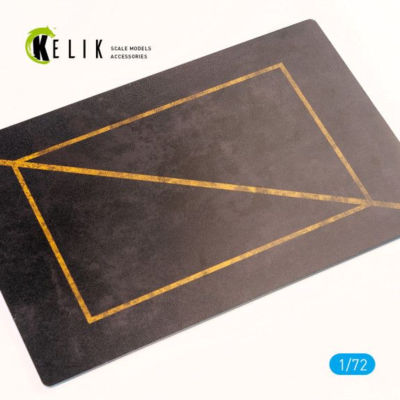 1:72 MEXICO SANTA LUCIA AIR BASE - BASE - ACRYLIC 3 MM (280 X 180 MM) (170 G)