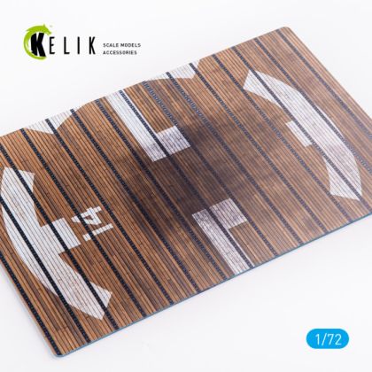 1:72 CV-45 LPH-8 VALLEY FORGE TYPE 1 - BASE - ACRYLIC 3 MM (280 X 180 MM) (170 G)