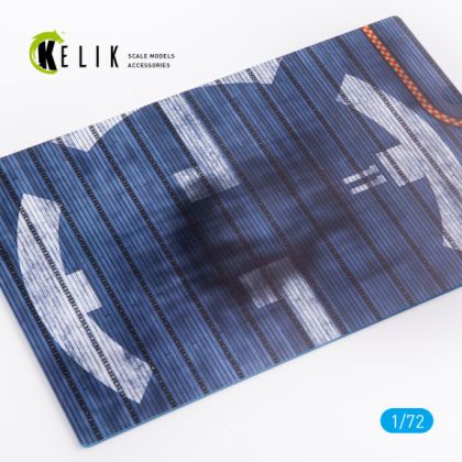 1:72 CV-45 LPH-8 VALLEY FORGE TYPE 2 - BASE - ACRYLIC 3 MM (280 X 180 MM) (170 G)