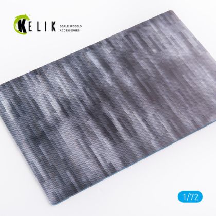 1:72 FAUN - TRACKWAY HELICOPTER LANDING MAT RIBBER - BASE - ACRYLIC 3 MM (280 X 180 MM) (170 G)