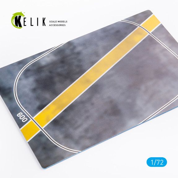 1:72 HMS HERMES R12 (1959) - BASE - ACRYLIC 3 MM (280 X 180 MM) (170 G)