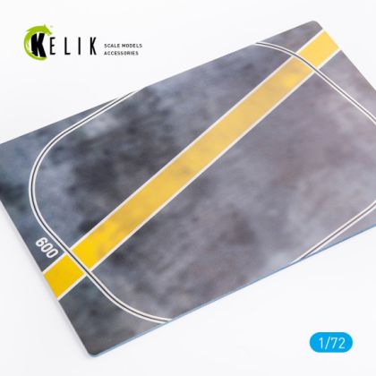 1:72 HMS HERMES R12 (1959) - BASE - ACRYLIC 3 MM (280 X 180 MM) (170 G)