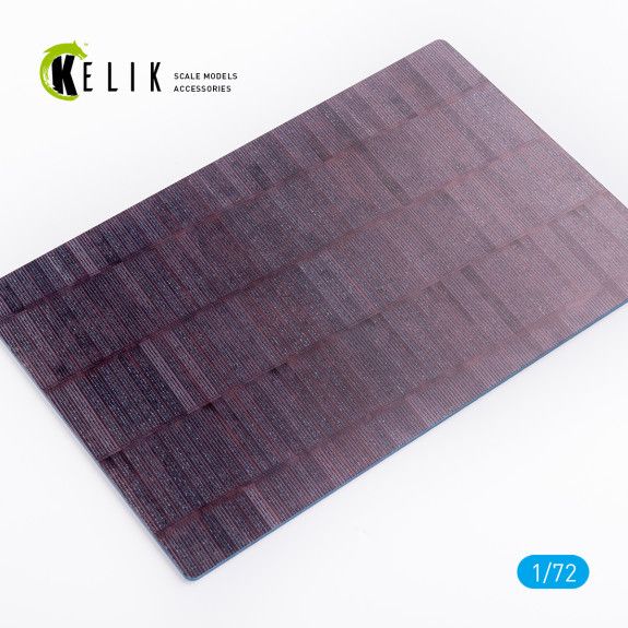 1:72 M8A1 PSP RUSTED - BASE - ACRYLIC 3 MM (280 X 180 MM) (170 G)