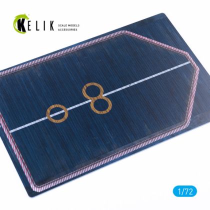 1:72 USS BON HOMME RICHARDS (CV-31) 1962 - BASE - ACRYLIC 3 MM (280 X 180 MM) (170 G)