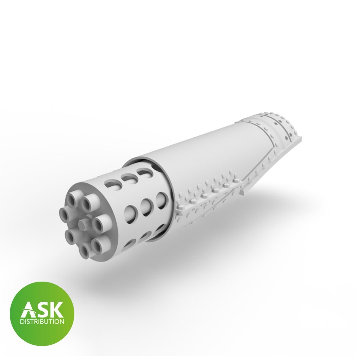 1:48 A-10 Thunderbolt II - GAU cannon head with cover rec. for GWH