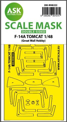1:48 F-14A Tomcat double-sided express fit mask for GWH