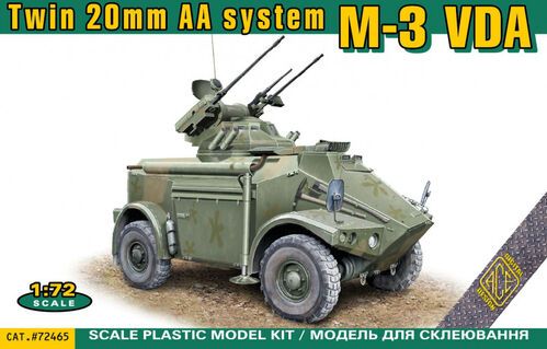 1:72 Panhard M-3 VDA Twin 20mm AA system