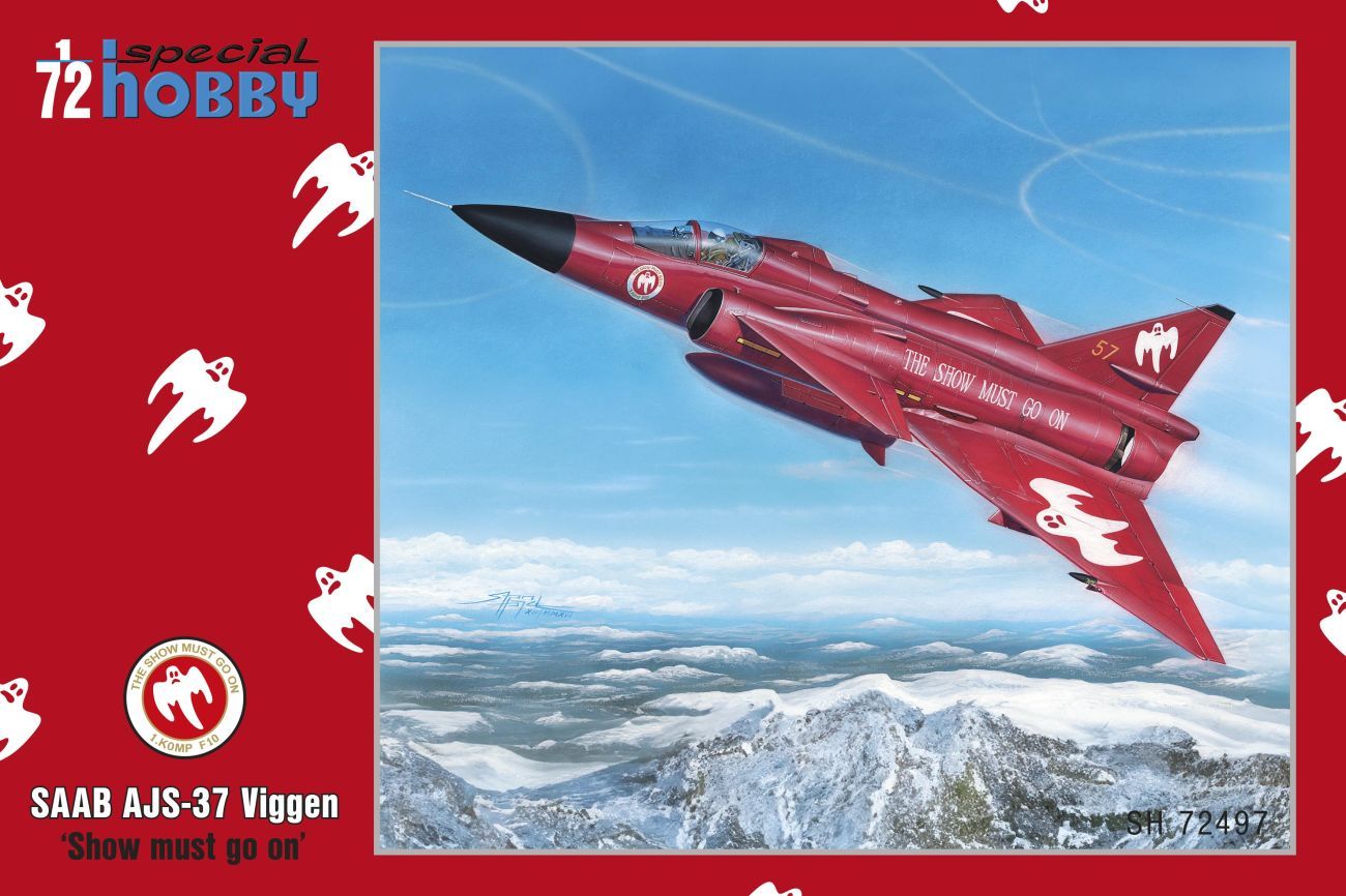 1:72 AJ-37 Viggen ‘Show Must Go On’