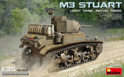 1:35 M3 STUART LIGHT TANK, INITIAL PROD.
