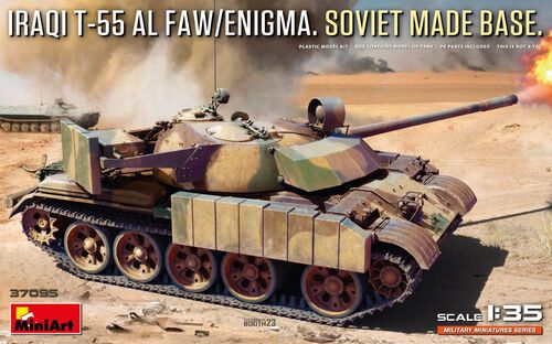 1:35 IRAQI T-55 AL FAW/ENIGMA. SOVIET MADE BASE